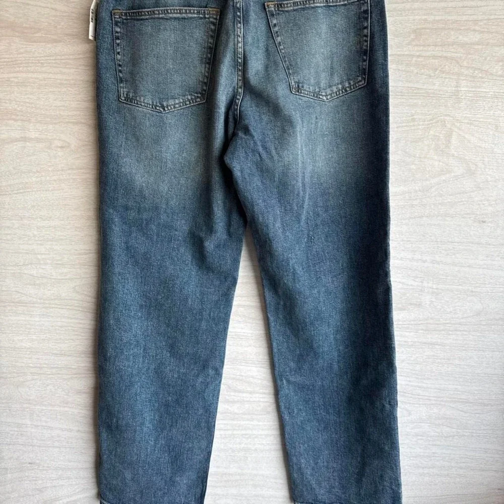Blue straight leg jeans #casual NWT Aero 33x32